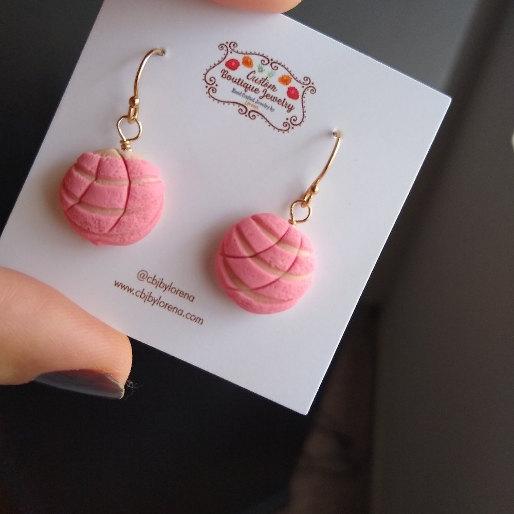 Cute Pan Dulce Earrings, Latina Gift